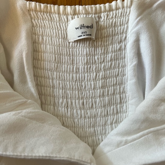 Wilfred white cropped top size 2XS - Picture 4 of 4